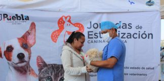 Participan vecinos de la Unidad Habitacional La Guadalupana en la Jornada Integral de Protección Animal