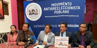 Panistas quieren descarrilar a Barbosa para favorecer a Armenta denuncian Anti Reeleccionistas