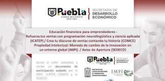 Ayuntamiento de Puebla abre talleres de capacitación para emprendedores