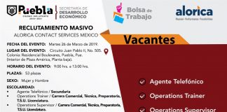 Oportunidad laborar: Ayuntamiento de Puebla realizará reclutamiento masivo