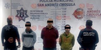 Foto: SSPTM San Andrés Cholula