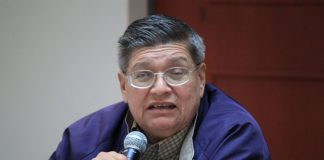 José Luis Tenorio Padilla, vocero de Fuerza Amplia de Transportistas.