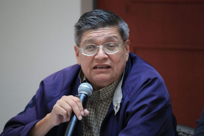 José Luis Tenorio Padilla, vocero de Fuerza Amplia de Transportistas.