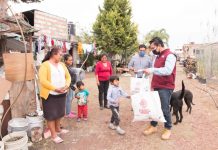 Protección Civil y Bienestar dan seguimiento a familias afectadas por lluvias Foto: Ayuntamiento de San Andrés Cholula