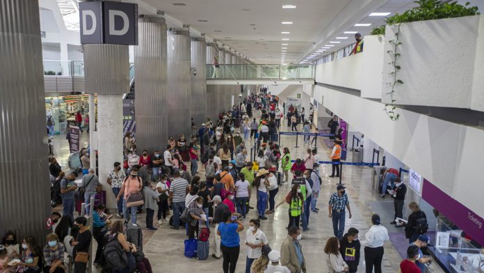 balacera en el Aeropuerto Internacional de Ciudad de México