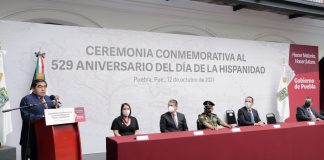 El gobernador presidió la Ceremonia Conmemorativa al 529 Aniversario del Día de la Hispanidad