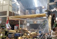 Un incendio devora parte del Mercado Sonora Mercado Sonora