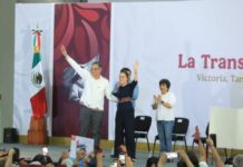 Presidenta Claudia Sheinbaum supervisó la construcción del nuevo acueducto de Ciudad Victoria