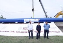 Presidenta Claudia Sheinbaum supervisó la construcción del nuevo acueducto de Ciudad Victoria