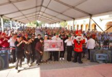 Presentan en Tamaulipas Gran Sorteo Especial “México con M de Migrante”