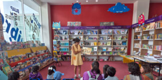 Victoria Abril Cuentacuentos llena de magia el Programa Cultural Infantil de Librerías BUAP